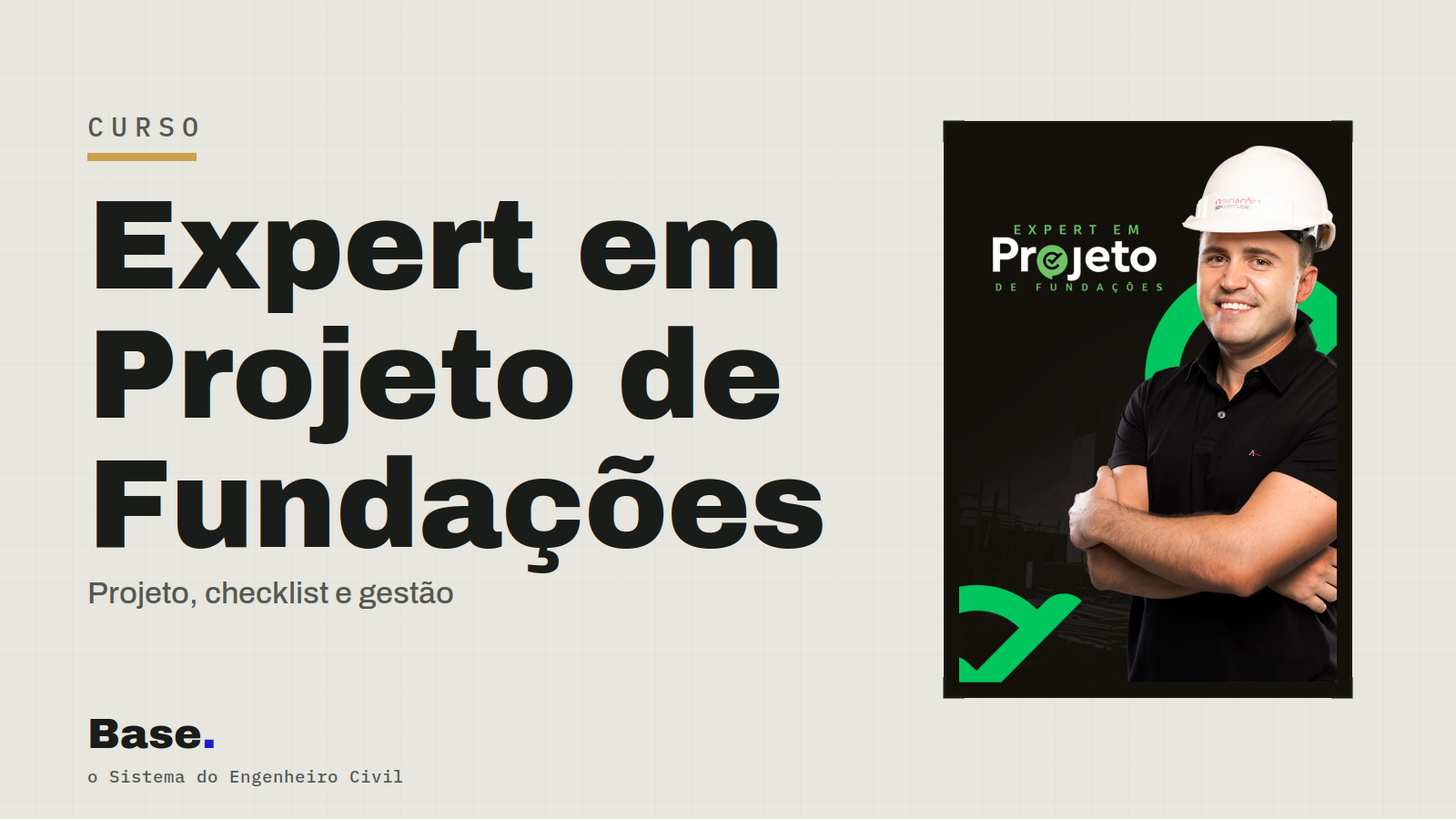 Curso: Projeto de Fundações