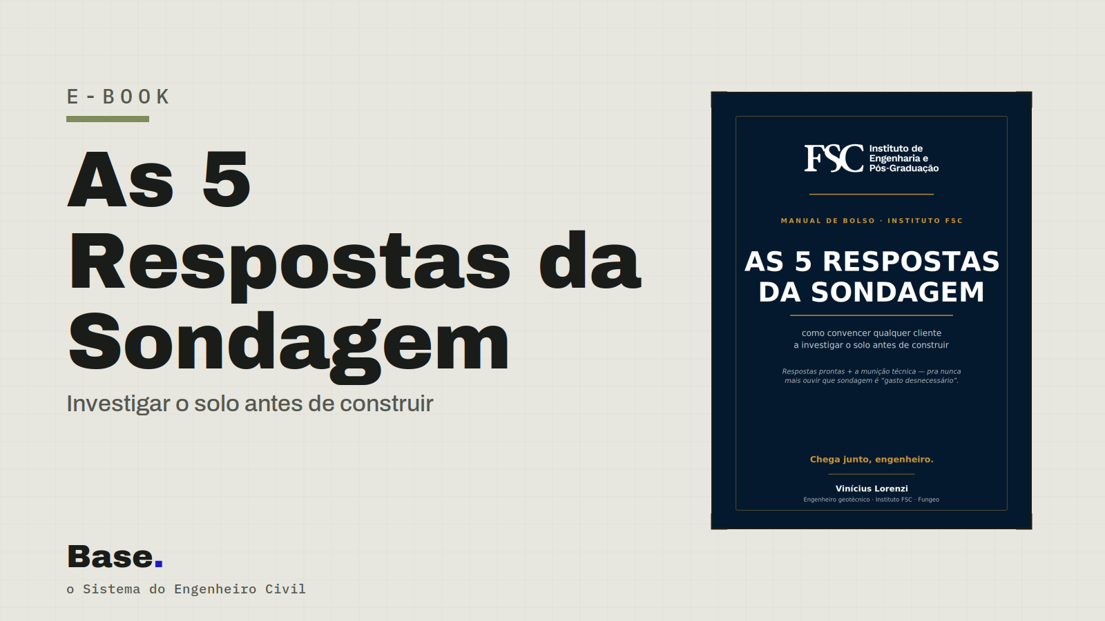 E-book: As 5 Respostas da Sondagem